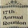 OBJECT ID 2007.3.2

GAR ribbon for 25th OVI 17th reunion on August 19, 1897 in Whitehouse, Ohio